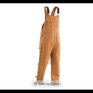 🚨 NWOT 🚨 Big Smith Insulated Overalls.  Brown.